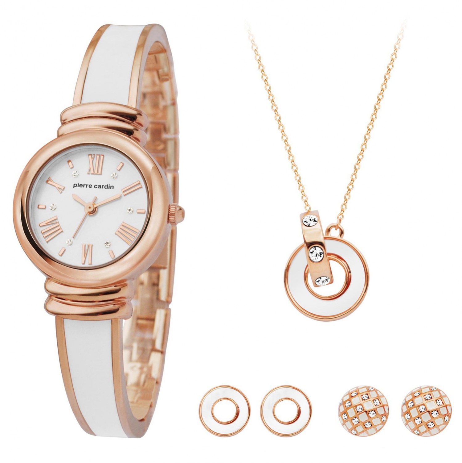 Pierre Cardin Watch PCX6007L257 Gift Set Jewellery